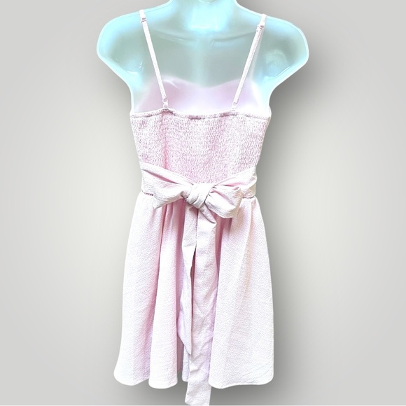 Shein Elegant Pink Sleeveless Dress - Picture 10 of 10